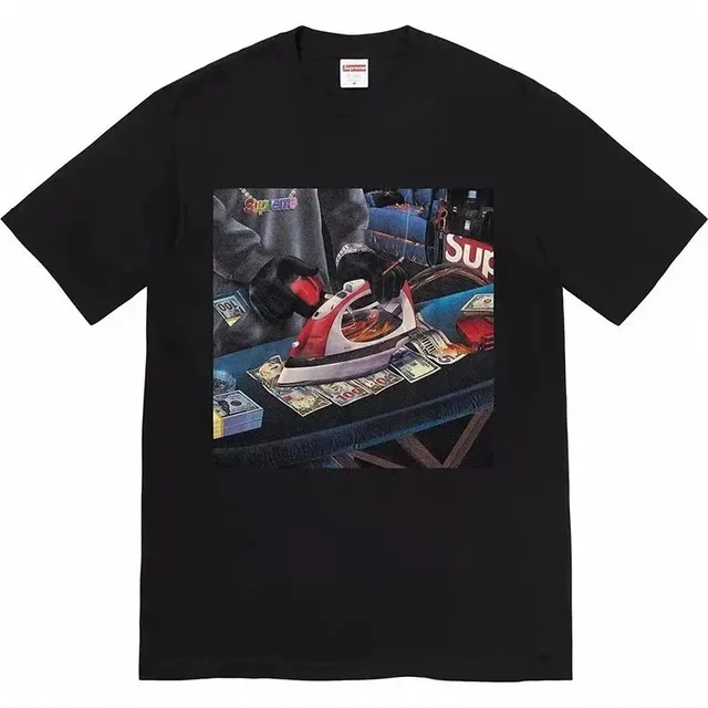 Supreme T-Shirt Ironing Money Print
