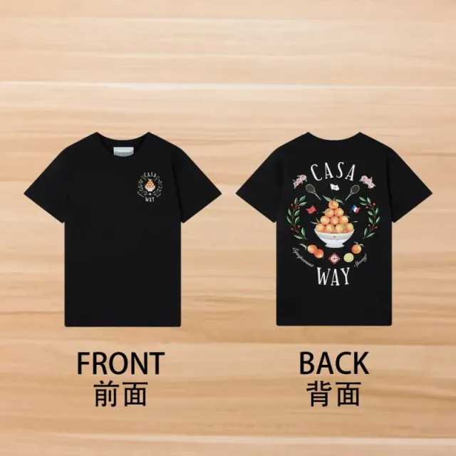 No. 45 front and back models - symmetrical rose and orange black