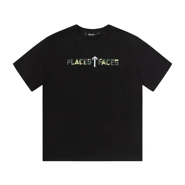 Places+Faces Graphic Tee Camouflage Logo