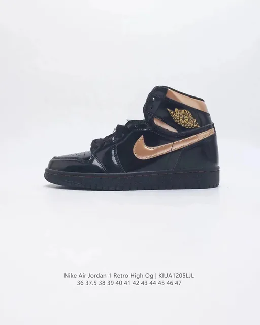 Air Jordan 1 Retro High OG Black Gold