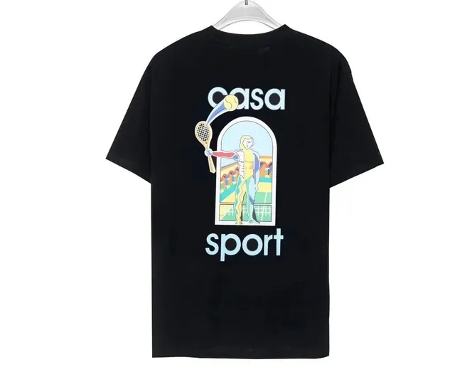 Casablanca Graphic Tee Casa Sport Print