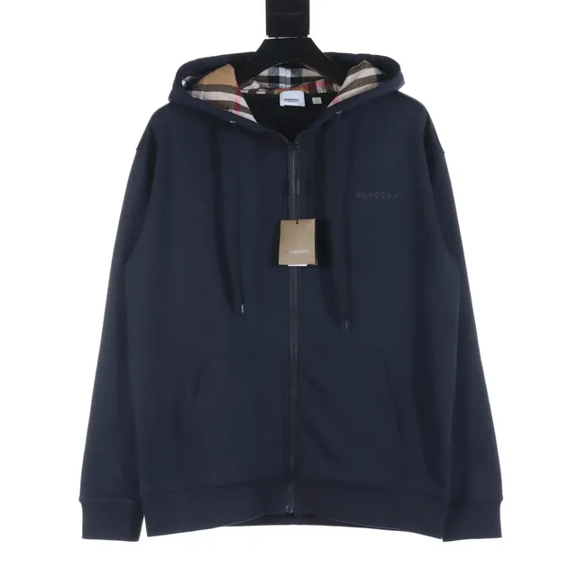 Burberry Zip-Up Hoodie