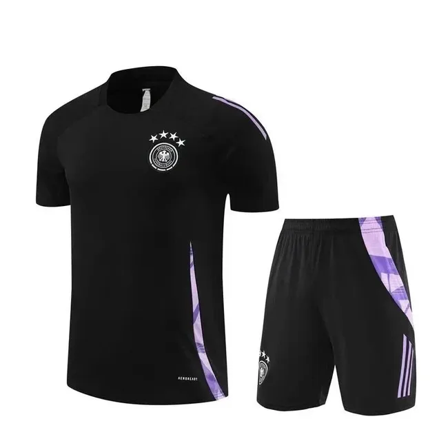 Adidas × Germany National Team Germany Training Set Black Purple