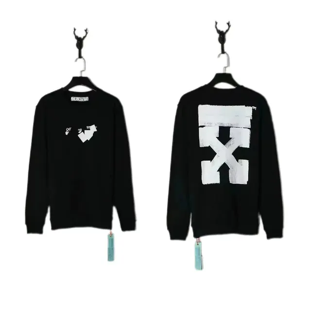 Off-White Crewneck Sweatshirt Arrow Print