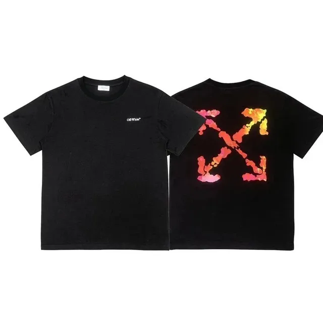 Off-White T-Shirt Diagonal Arrows Print