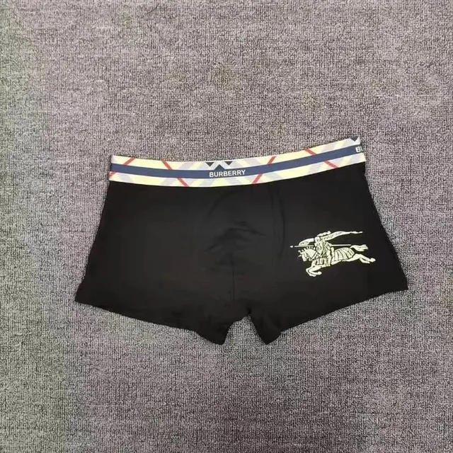 Burberry Boxer Brief Equestrian Knight Print