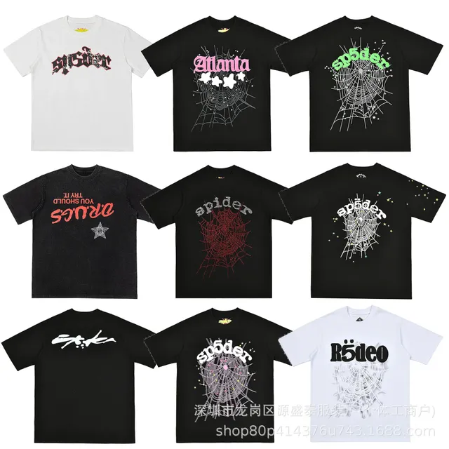 Sp5der Spider Web Graphic Tee Spider Web Print