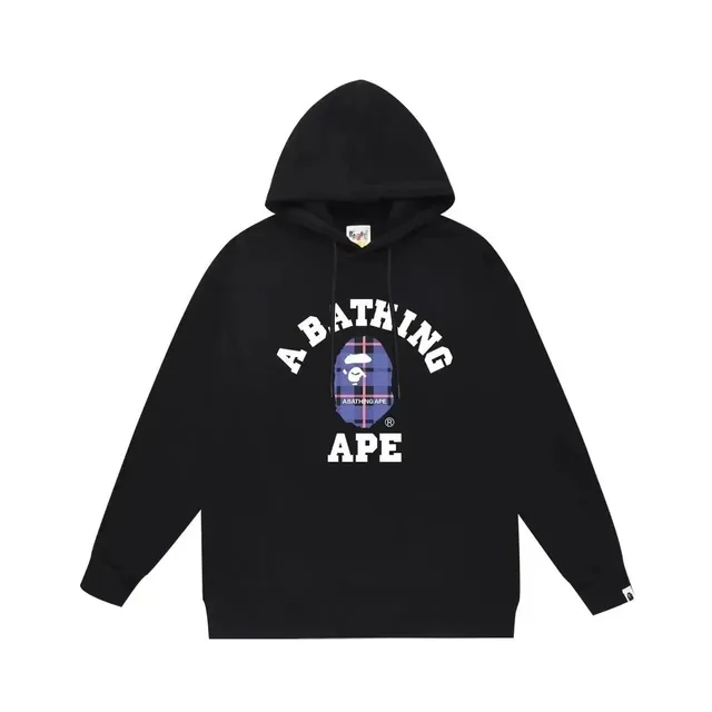 BAPE Hoodie College Arch Logo