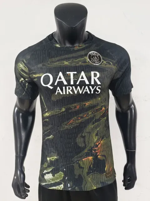 Paris Saint-Germain Home Jersey Qatar Airways Sponsor