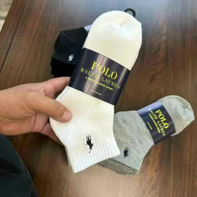 Polo Ralph Lauren Classic Sport Socks 6-Pack
