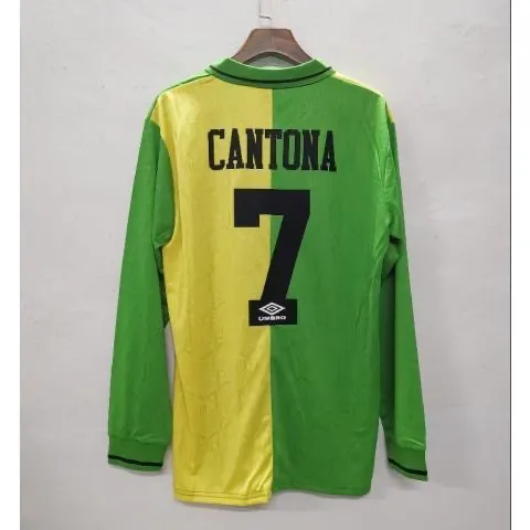 92-94 Manchester United main green number 7