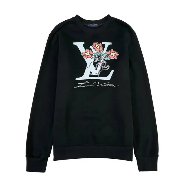 Louis Vuitton Crewneck Sweatshirt Floral LV Print