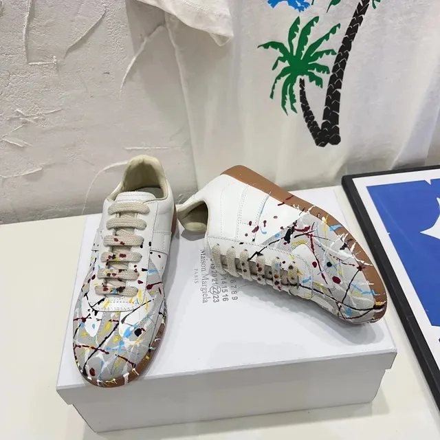Maison Margiela Tabi Sneaker Paint Splatter