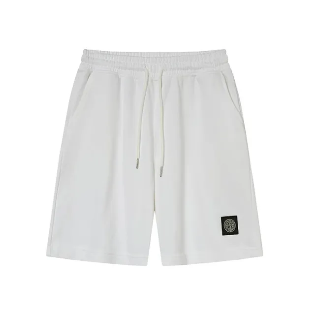 Stone Island Logo Patch Shorts Compass Badge