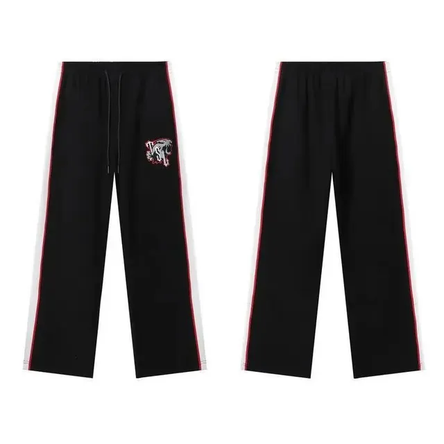 Travis Scott Track Pants Tiger Logo Side Stripe