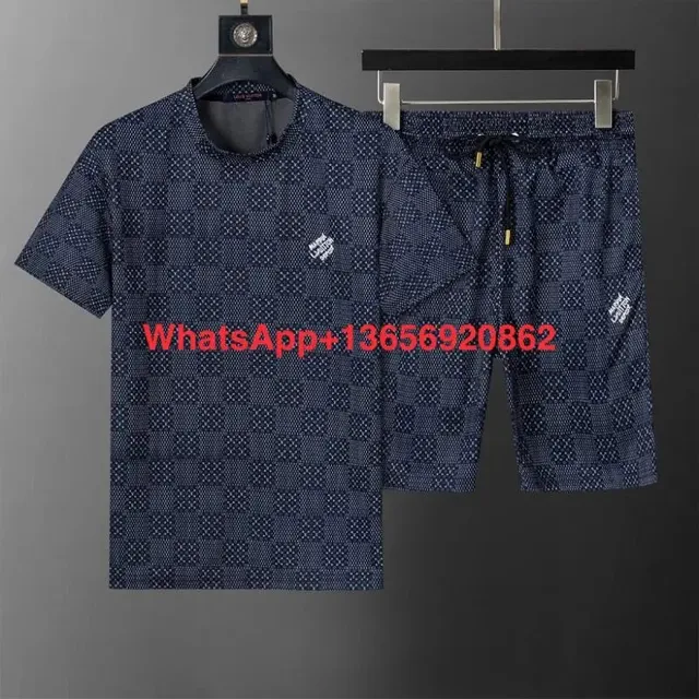Louis Vuitton Checkered Set Monogram Pattern