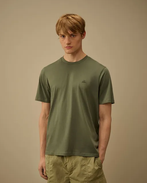 C.P. Company Logo T-Shirt Olive Green