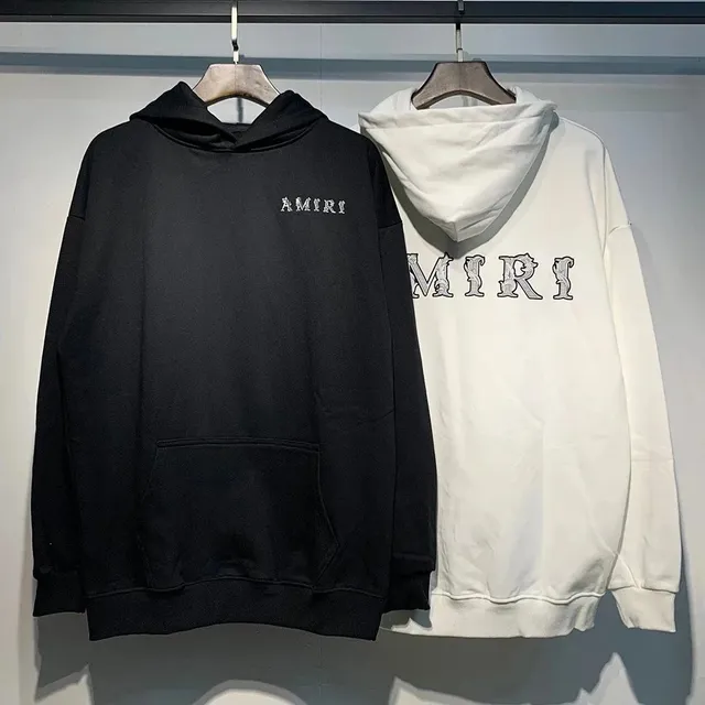 Amiri Hooded Sweatshirt Embroidered Logo