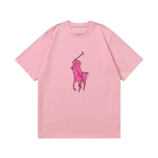 Polo Ralph Lauren Polo Bear Tee Pink Pony Print