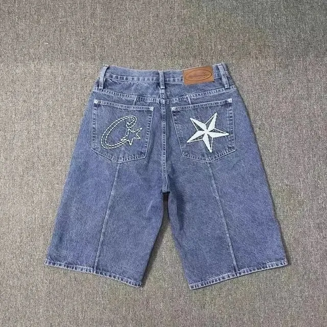 蓝色短裤002