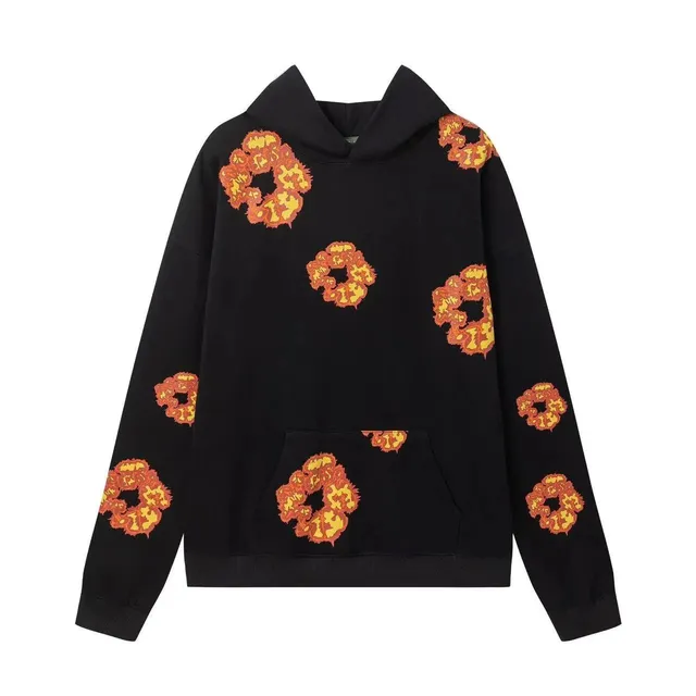 Broken Planet Hoodie Floral Embroidered