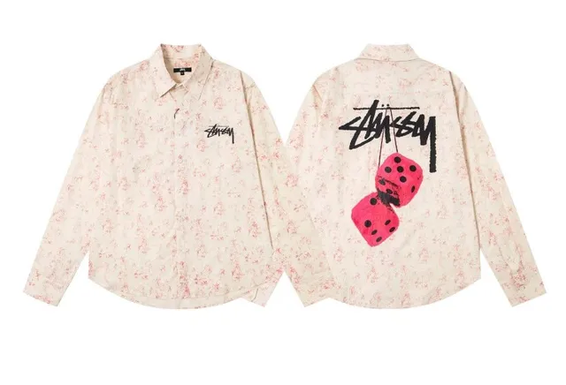 Stüssy Long Sleeve Shirt Dice Print