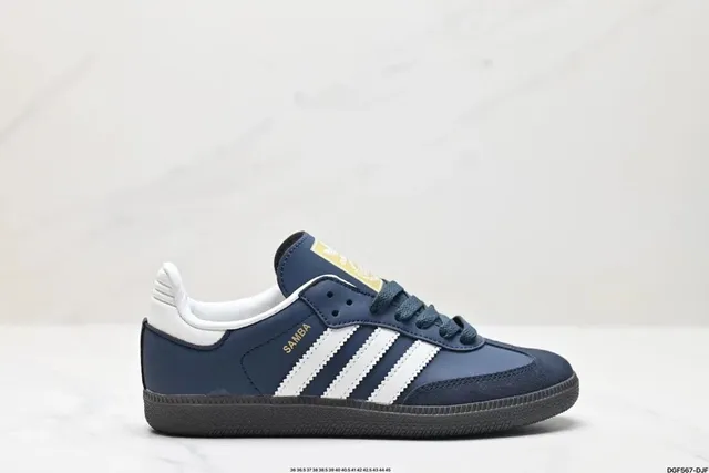 Adidas Samba Navy White