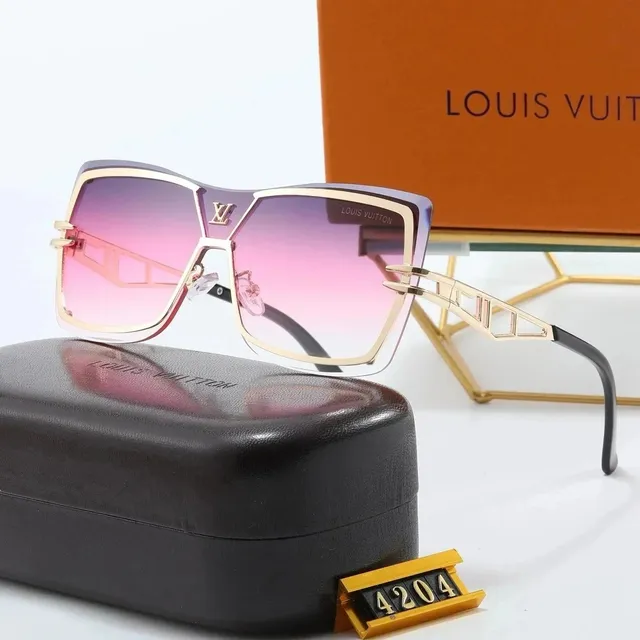 Louis Vuitton Square Sunglasses Gradient Pink