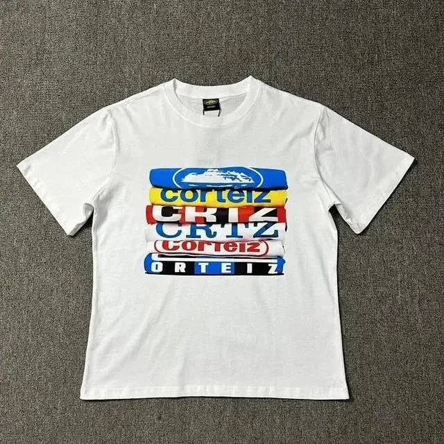 Corteiz Graphic Tee Stacked Logo Print