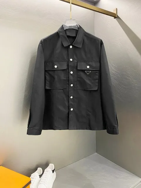 Prada Utility Jacket Triangle Logo