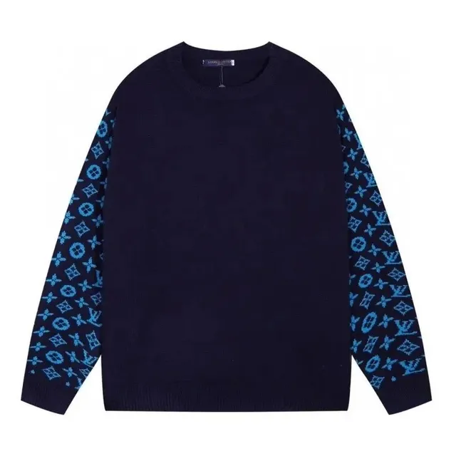 Louis Vuitton Knit Sweater Monogram Sleeve