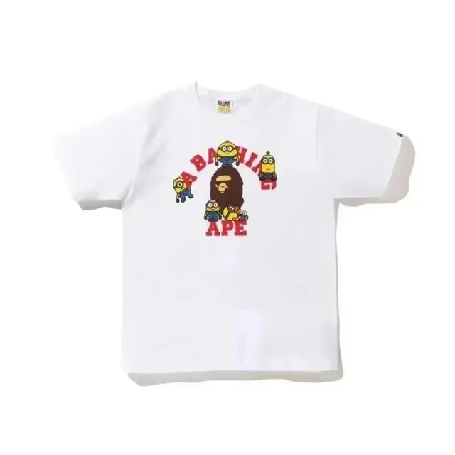 BAPE Graphic T-Shirt Minions Ape Head