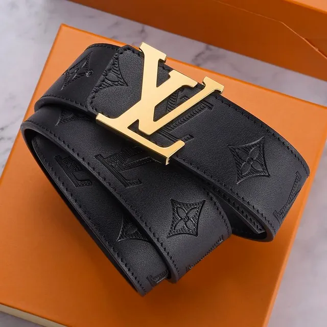 Louis Vuitton LV Belt Monogram Embossed