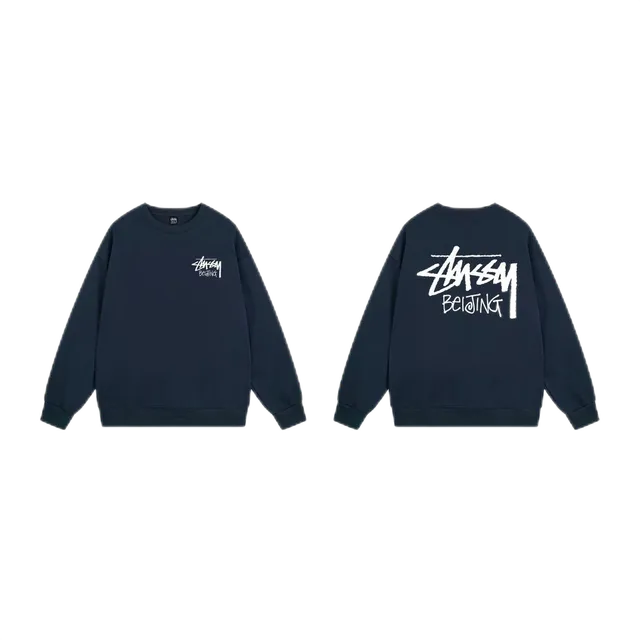 Stüssy Crewneck Sweatshirt Beijing Logo