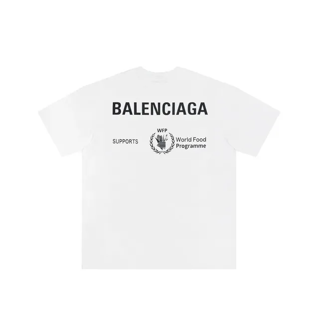 Balenciaga T-Shirt WFP Support Print