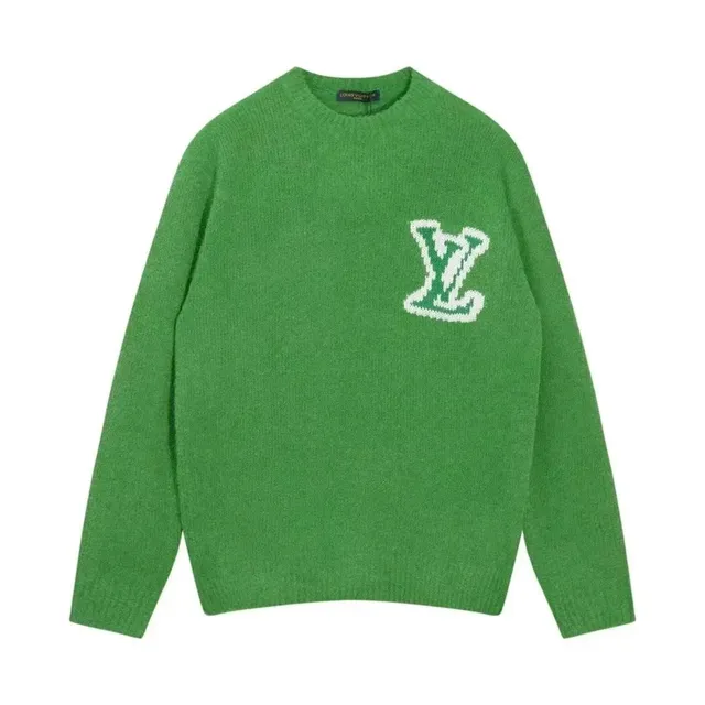 Louis Vuitton Knit Sweater LV Monogram Intarsia