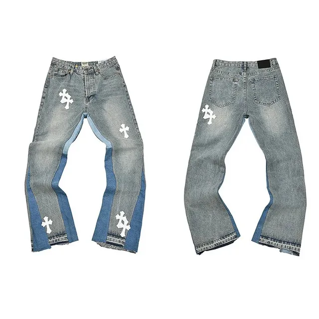 Chrome Hearts Cross Patch Jeans