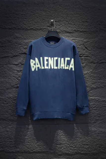 Balenciaga Crewneck Sweatshirt Logo Print