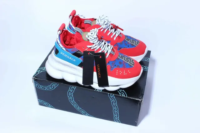 Versace Chain Reaction Medusa Print