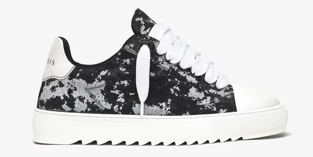 Numeris Atelier Low-Top Sneaker Camouflage Print