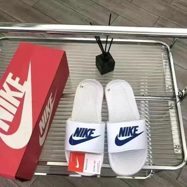 Nike Benassi JDI White/Navy