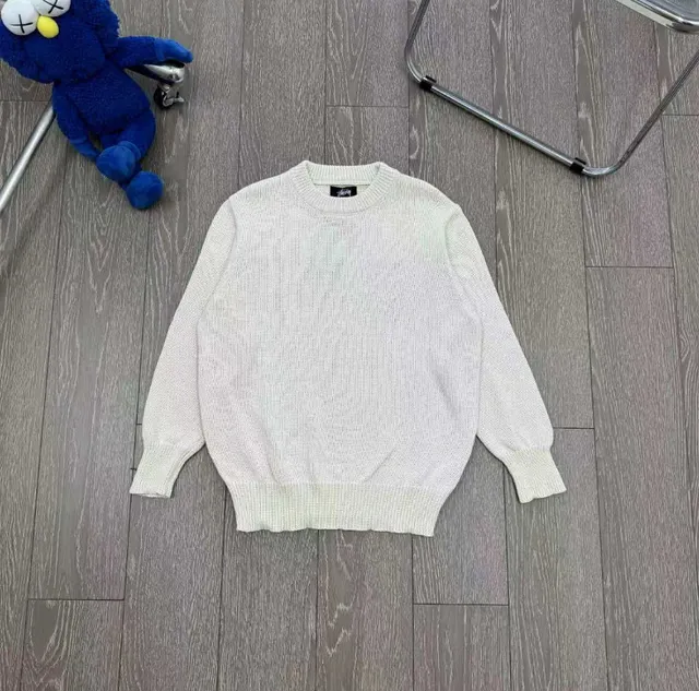 Stüssy Crewneck Sweater Textured Knit