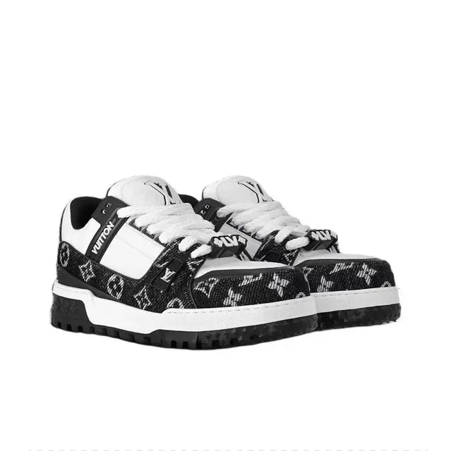 Louis Vuitton LV Trainer Monogram Denim