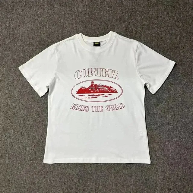 Graphic Tee Corteiz Rules The World