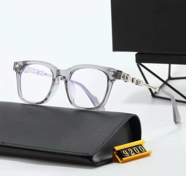 Chrome Hearts Eyeglasses Clear Acetate with Silver Hardware