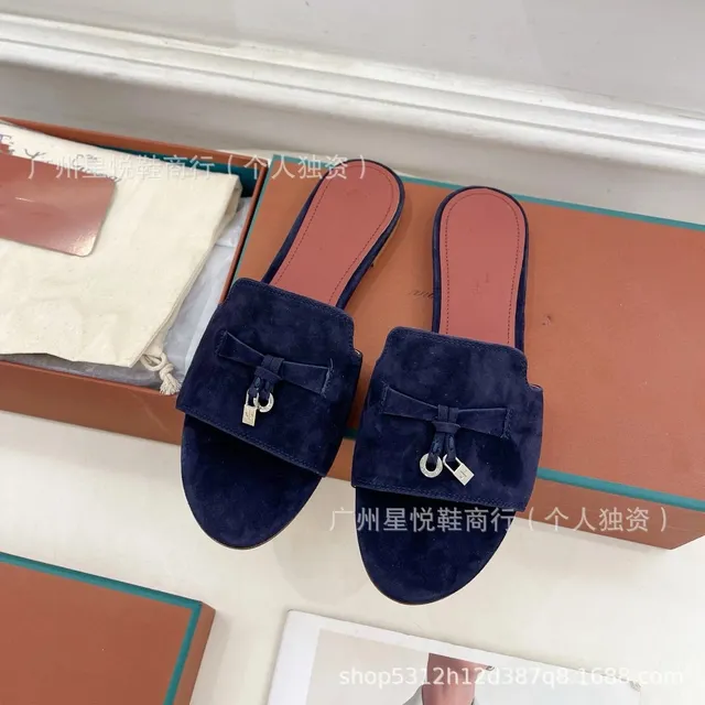 藏青平底