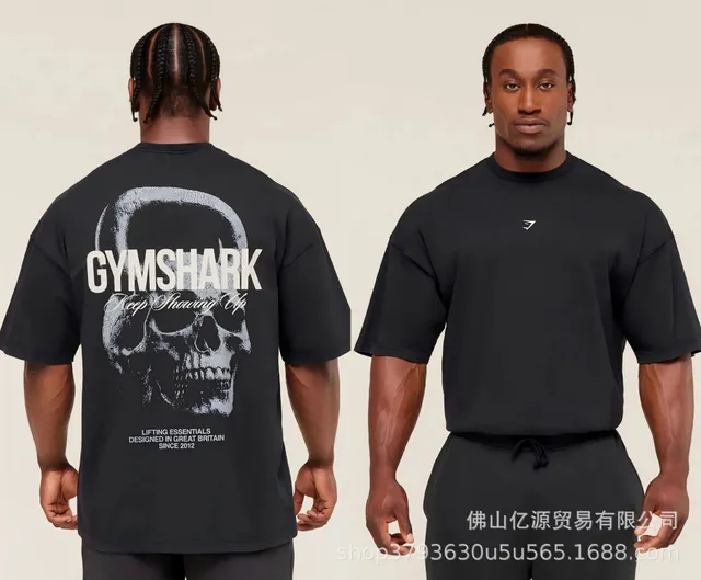 Gymshark Skull Graphic Tee Keep Showing Up