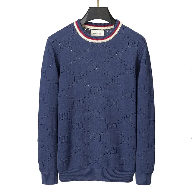 Gucci Knit Sweater GG Monogram Intarsia