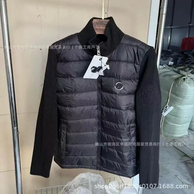 针织-前徽黑色立领