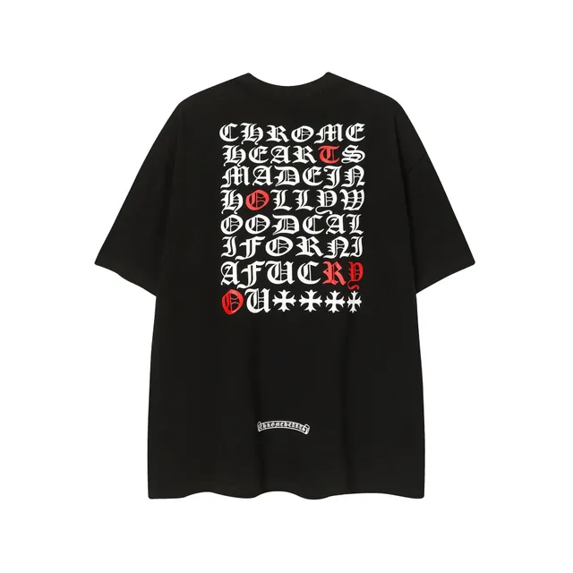 Chrome Hearts Graphic Tee Hollywood Print
